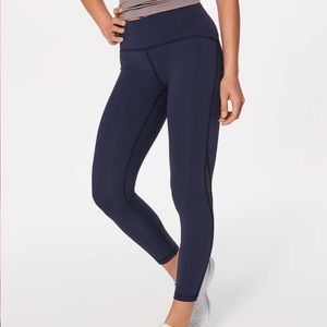 Lululemon Train Times Tight 25” Navy
